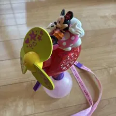 ミニーマウス 扇風機 ピンク　ミストファン