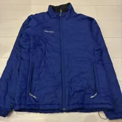 Marmot 中綿ジャケット パデットブルゾン ブルー アウトドア ヴィンテージ