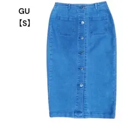【GU／ジーユー】スカート　デニム　ジーンズ　Sサイズ