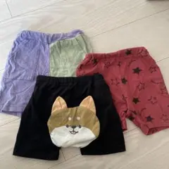 80 男の子　半ズボン　3枚セット