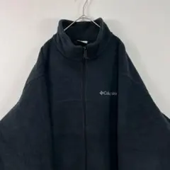 00s y2k Columbia コロンビア フリースジャケット 黒
