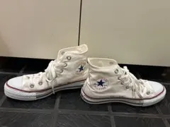 コンバース　オールスター　ハイカット　白　24
