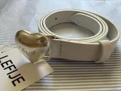 LEFIJE レフィエ HEART BELT オープンハートベルト シルバー - メルカリ