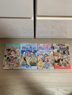 【全冊初版・ワンピース4冊セット】 ワンピース60巻-62巻、64巻