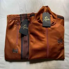 セットアップ　オレンジ　ブラック　ニードルス　ニードルズ　needles　15