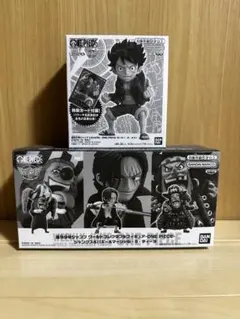 【新品未開封品】 レカフィグ ルフィ 金文字 シャンクス＆バギー＆黒ひげ