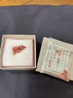 赤色原石 アクセサリー制作用　小粒