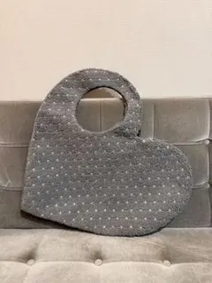 最終お値下げ！Bibiy ボアハートバッグ ODETTE
