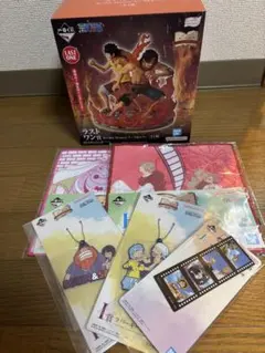 一番くじ　ワンピース　ドラマティックメモリーズ　ラストワン賞　ルフィ　エース