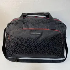 【未使用】アメリカで購入！トミーヒルフィガー モノグラム ラージ バッグ