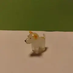 【2463】ガラス細工　犬　ワンちゃん