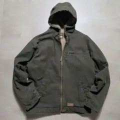 C.E. SCHMIDTダックジャケット裏ボアアクティブジャケットカーキXL古着