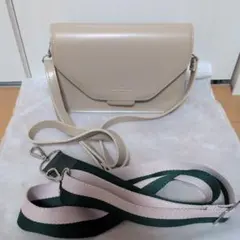 新品 ショルダーバッグ ベージュ ❨ショルダー取替え可能❩