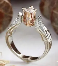 程玥 粉紅玫瑰鑽戒 CV鑽石 【全新】