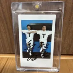 マユリカ 直筆サイン入り チェキ風カード チェキ 阪本 中谷 - メルカリ