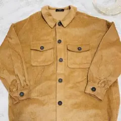 Bershka コーデュロイジャケット ベージュ