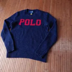 POLO Ralph Lauren ネイビー 長袖セーター M