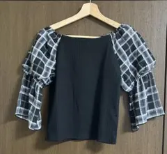 MAJESTIC LEGON チェック トップス