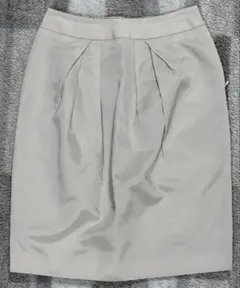 【美品★】LAUTREAMONT スカート オフホワイト きれいめ 通勤 春夏のサムネイル