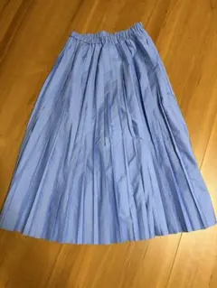 yori 青色 水色　プリーツスカートのサムネイル
