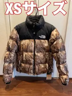 美品 THE NORTH FACE ヌプシダウンジャケット 700 枯葉 落葉 THE NORTH FACE 海外限定☆THE MENS 1996 RETRO NUPTSE JACKET