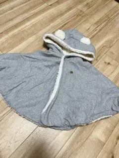 フィセル✨未使用✨オーガニックコットン✨2wayポンチョ✨マント✨