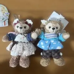 ウィッシングウィングス　ダッフィー　シェリーメイ　ぬいぐるみバッジ　新品タグ付き