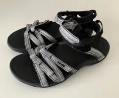 中古　テバ　TEVA TIRRA　グレー　25cm US8　スポーツサンダル