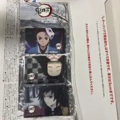 鬼滅の刃 場面写スクエア缶バッジセット (A) 竈門炭治郎 竈門禰豆子 冨岡義勇