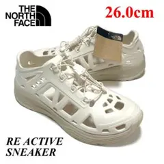 新品　26cm　ノースフェイス リアクティブ スニーカー　ホワイト　サンダル