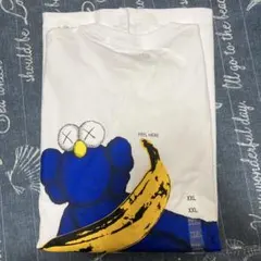新品未使用KAWS + Warhol カウズ ユニクロ UT Tシャツ XXL