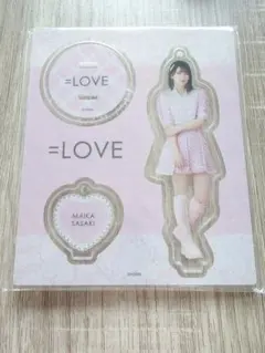 ＝LOVE イコラブ　佐々木舞香　アクリルスタンド桜の咲く音がしたんだ LOVE イコラブ 佐々木舞香 アクリルスタンド桜の咲く音がしたんだ