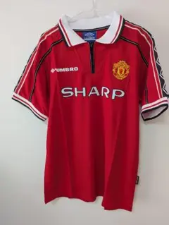 マンチェスター　ユナイテッド Umbro パイル　sharp ユニフォーム マンチェスター ユナイテッド Umbro パイル sharp ユニフォーム