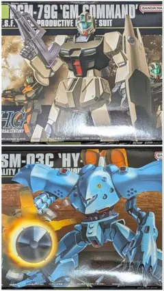 【新品未開封】HG 1/144 ジム・コマンド + ハイゴッグ セットのサムネイル