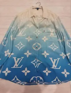 LOUIS VUITTON ヴィトン ブルーラグーン シャツ Lサイズのサムネイル