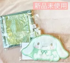 【新品】クリニーク×シナモンロール　オリジナル　ハンカチタオル　トラベルバック