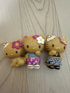 シークレットマスコット　キティ　サンリオ　日焼け　　トコナツバケーション