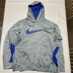 NIKE THERMA-FIT パーカー グレー ブルー Mサイズのサムネイル