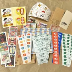 シールおすそ分け★まとめ売り★販促シール/ロールシール/マステ切り/袋
