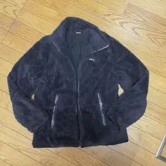 PUMA フリースジャケット 黒　S