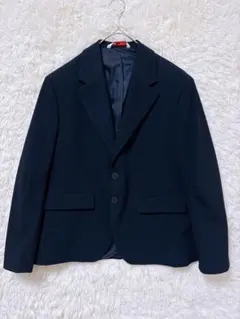 E002 ZARA ザラ テーラードジャケット ネイビー