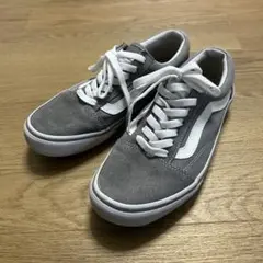 VANS グレー 23.5cm！！本日発送できますよ