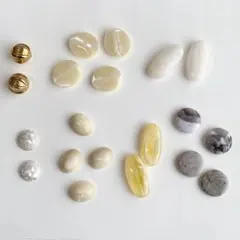 ◎G ビーズ・パーツまとめ売り カボション・天然石ビーズ