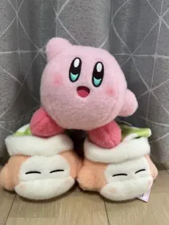 新品 星のカービィ 羊毛フェルト風ぬいぐるみ2 カービィ ワドルディ 3点セット