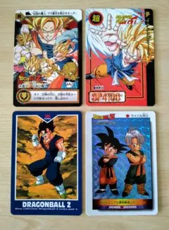 美品・1995年当時物】ドラゴンボール カードダス 4枚セット - メルカリ
