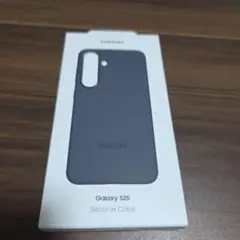 Samsung Galaxy S25 シリコンケース ブラック