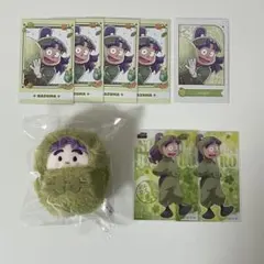 忍たま乱太郎 三反田数馬 くるみたぴぬい スイパラ 推しパシャ クリアカード