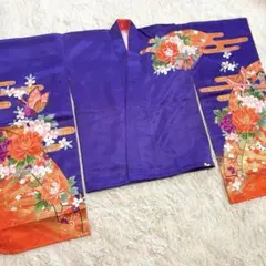 【1点物】着物　リメイク　上着　七五三 女の子　子供　セットアップ　豪華のサムネイル