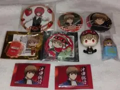 銀魂 銀八先生 沖田総悟 ミニアクリルプレート 缶バッジ フィギュア アクスタ