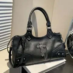 00s archive Leather shoulderbag y2k